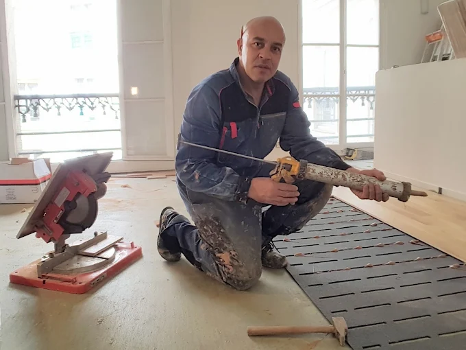 Saïd, artisan parqueteur MSOL